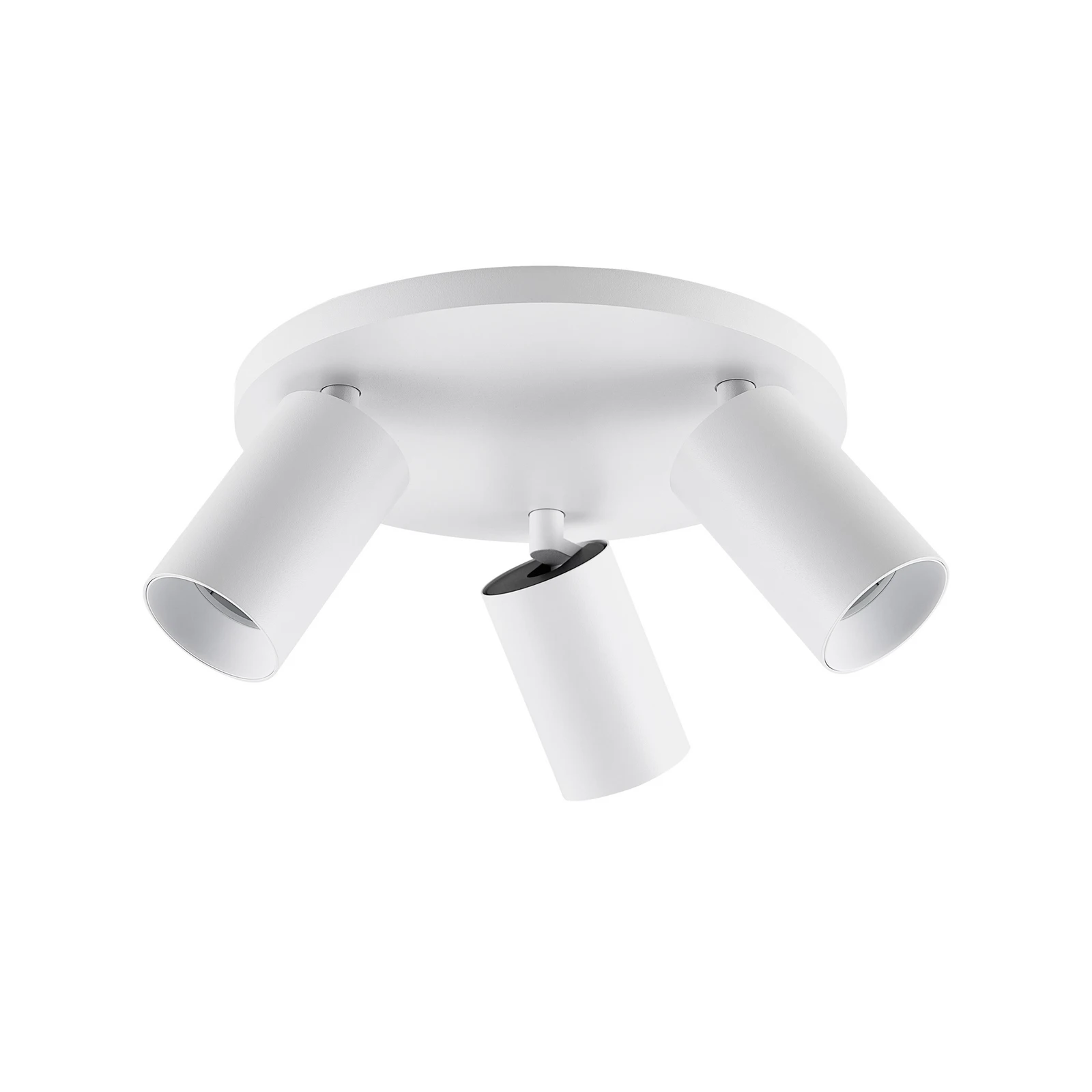 Deckenspot CAN TILT, weiß, Ø 23 cm, 3-flammig, Metall, GU10