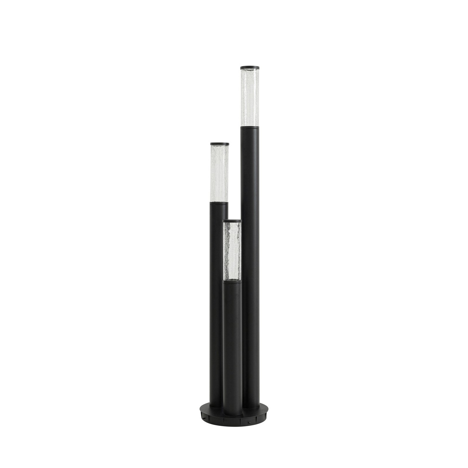 Lindby Gavros path light, die-cast aluminium, 3-bulb