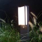 LED-gånglampa Qubo antracit, rörelsesensor