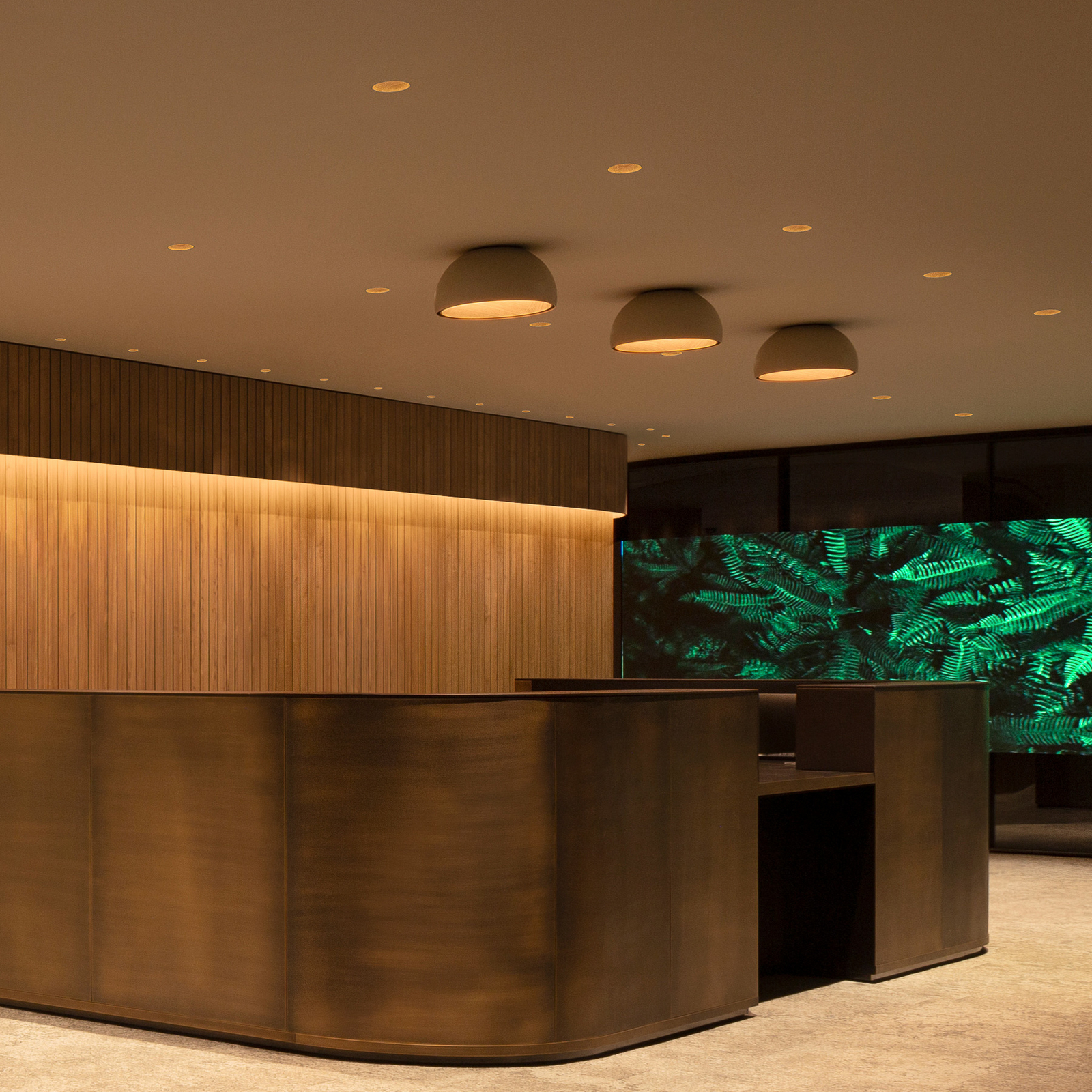 Vibia Duo 4874 LED φωτιστικό οροφής, κρεμ Vibia Duo 4874 LED φωτιστικό οροφής, κρεμ