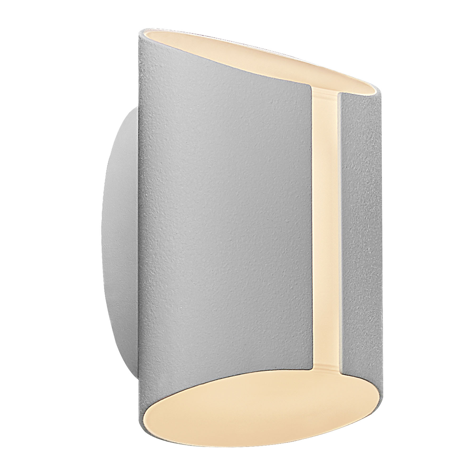 Grip LED outdoor wall lamp, CCT smart home, white