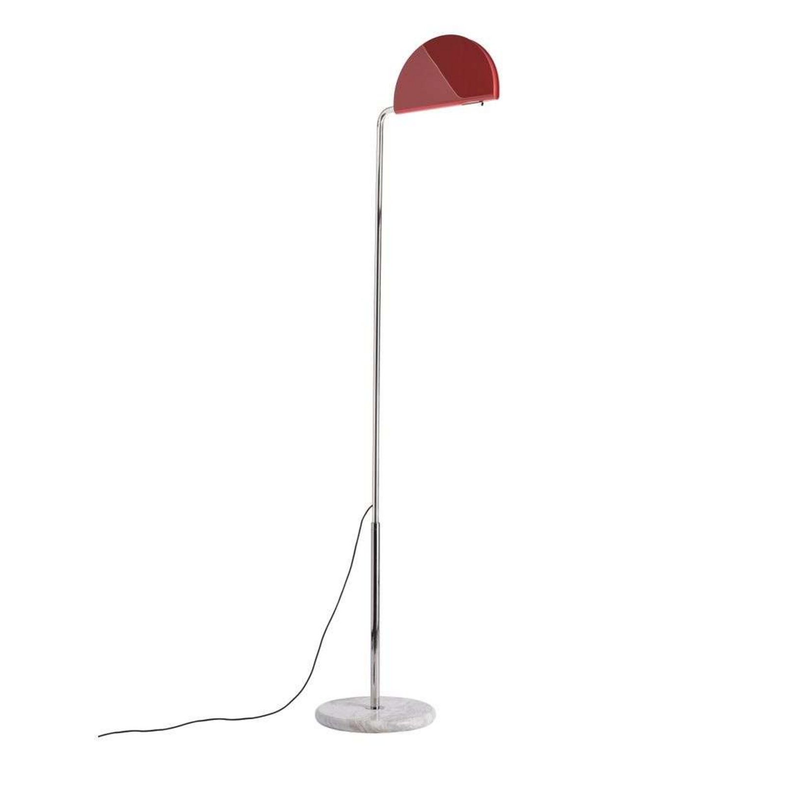 Mezzaluna Lampadar White Marble/Red - DCW