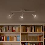 LEDVANCE LED-kattovalaisin GU10, kolme lamppua, valkoinen