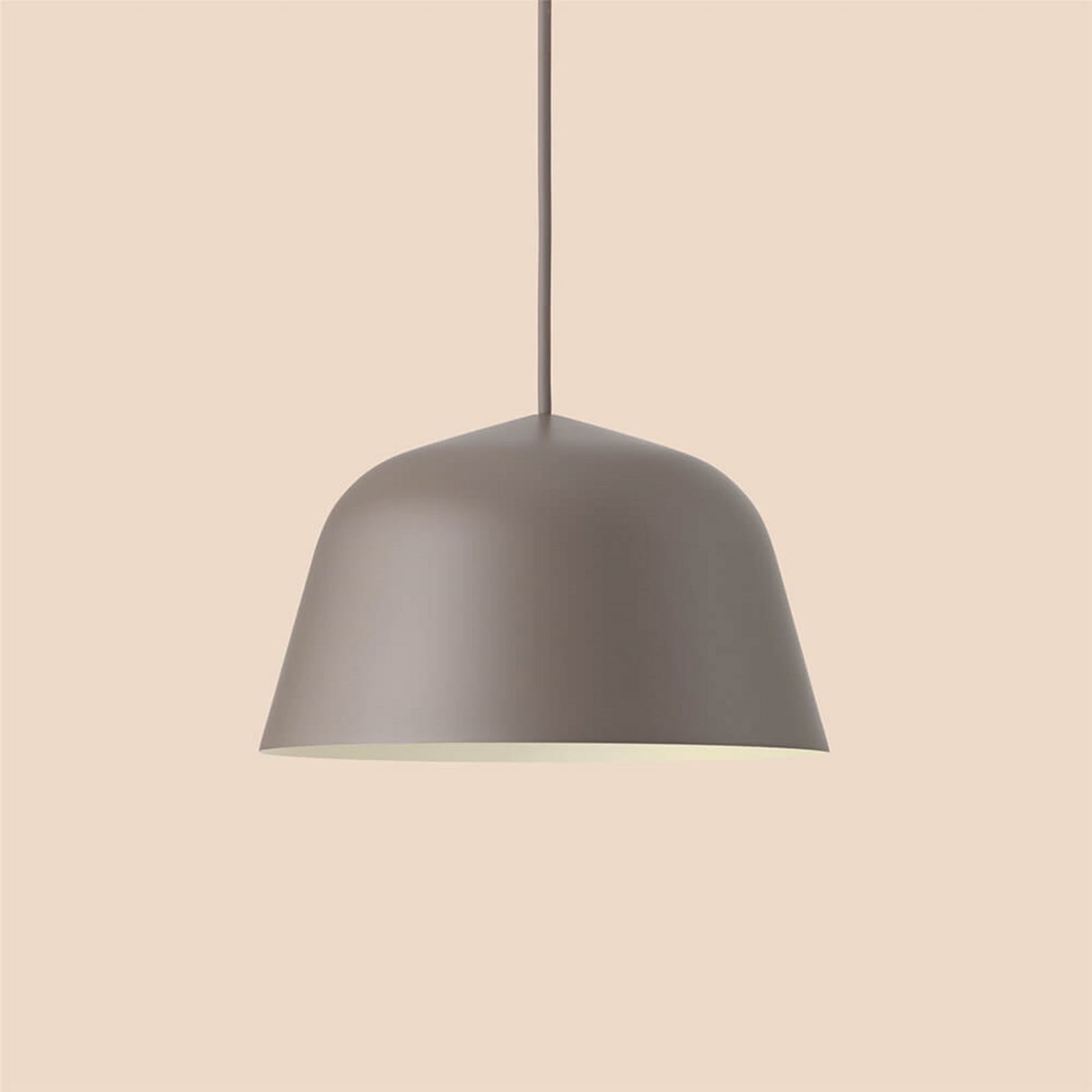 Ambit Pendel Ø25 Taupe Muuto - Stue - Aluminium