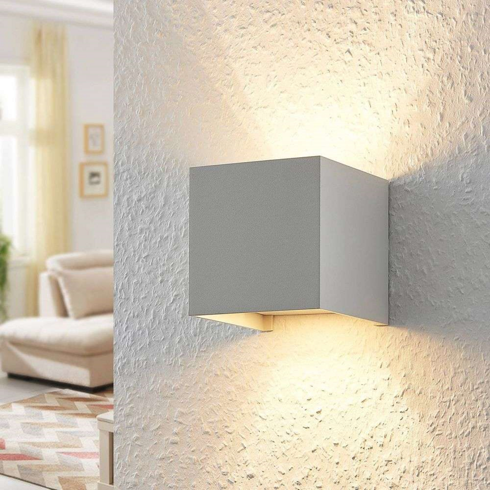 Zuzana Wall Lamp Square White - Arcchio