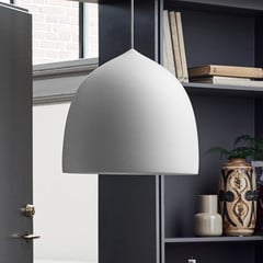 FRITZ HANSEN Suspence P2 wisząca Ø 38,5cm, szara