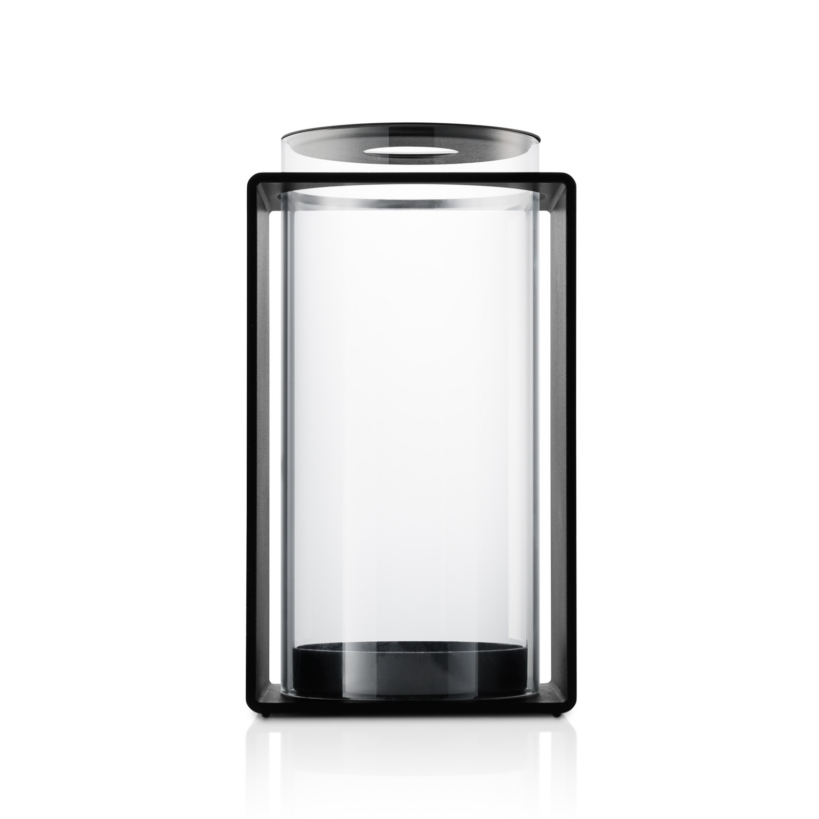 Photophore GLOW, hauteur 18 cm, noir, métal/verre - Eva Solo