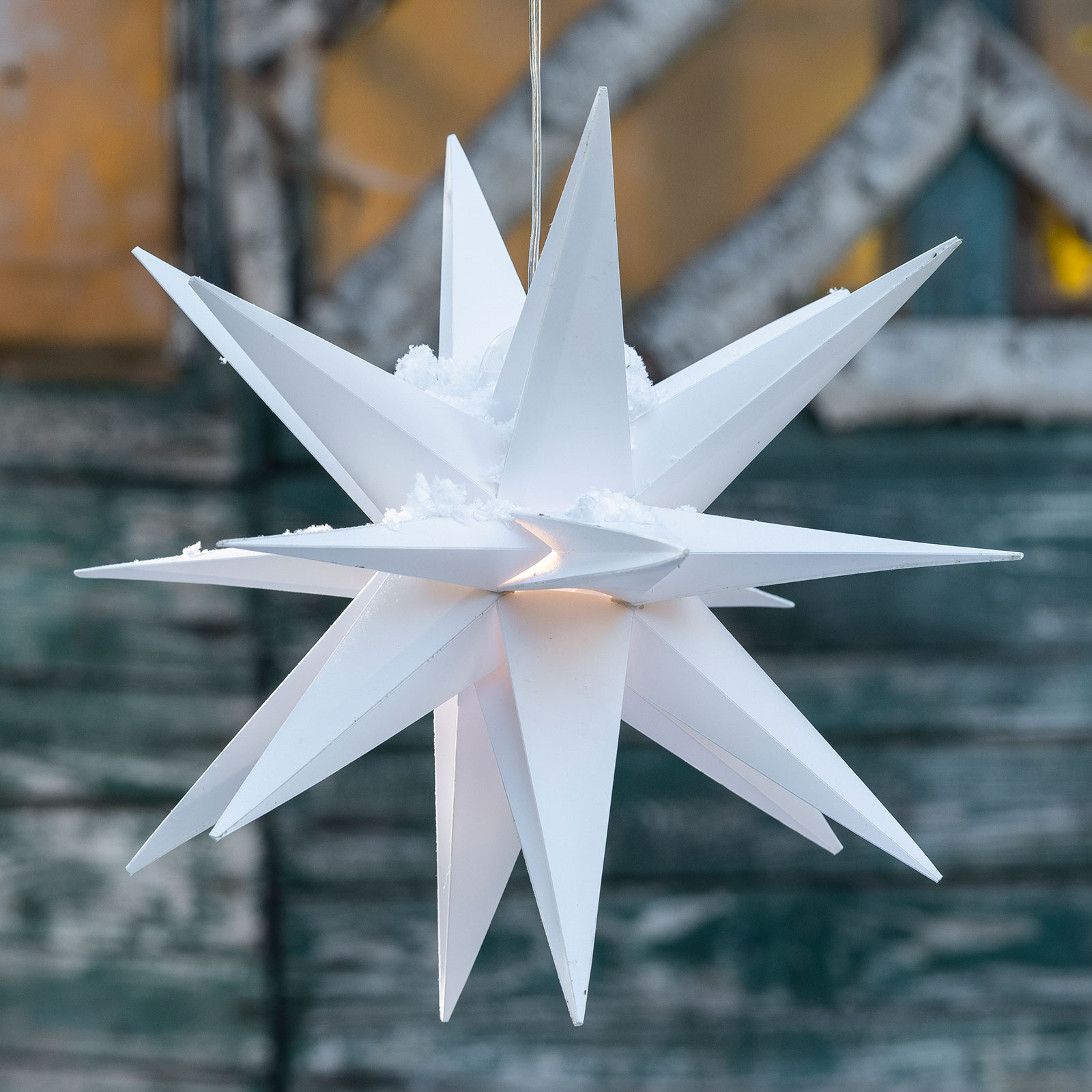 LED-Deko-Stern, 18-Zacker, Ø 25 cm