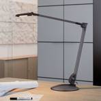 MAULoptimus LED stolní lampa, antracit, stojan