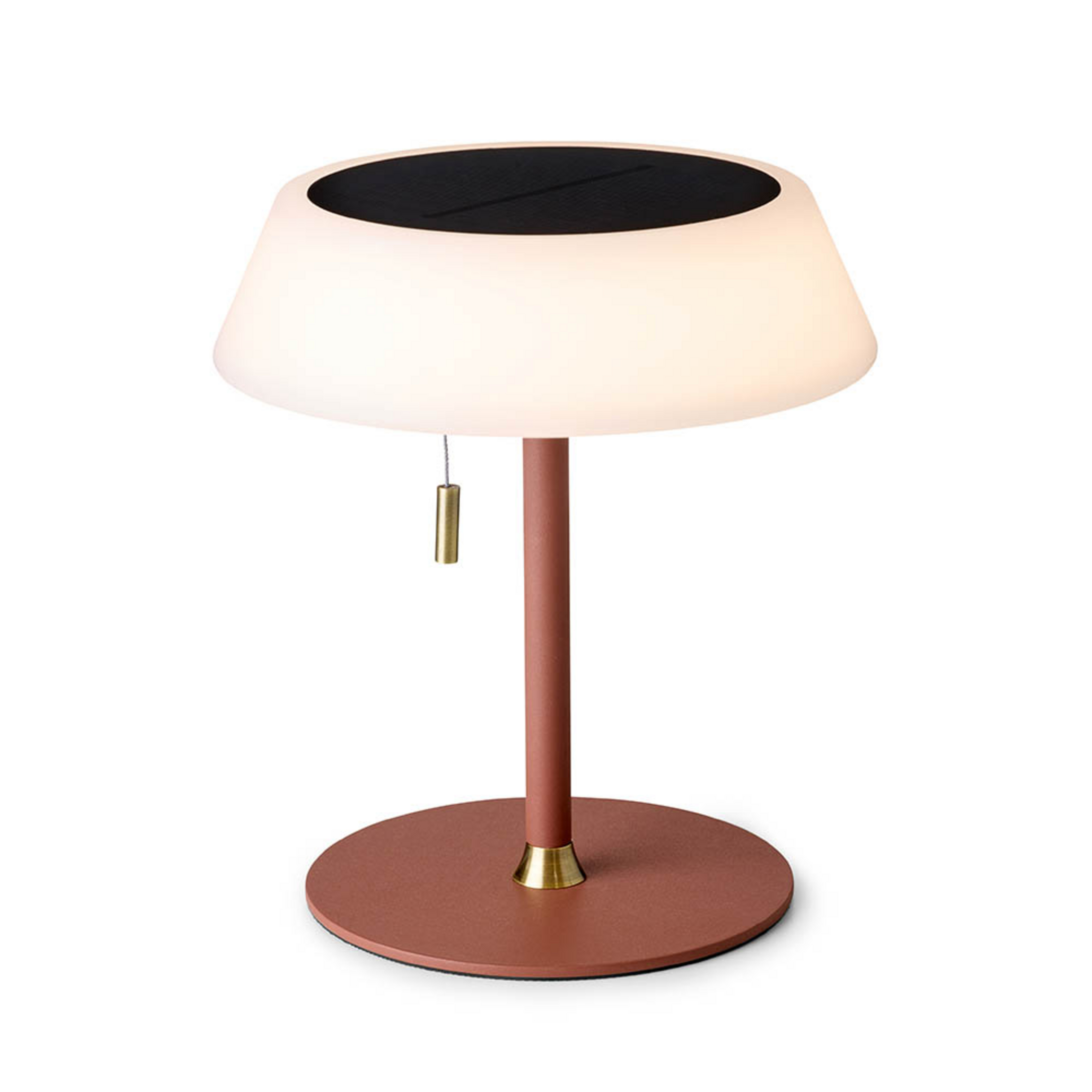 Solar Portable Bordlampe Terracotta - Halo Design