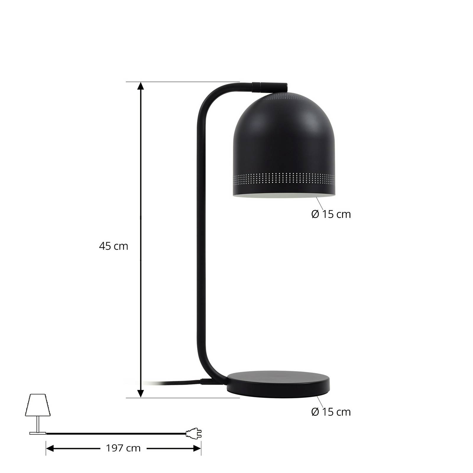 Lampa stołowa Nola Oura 0796554833354