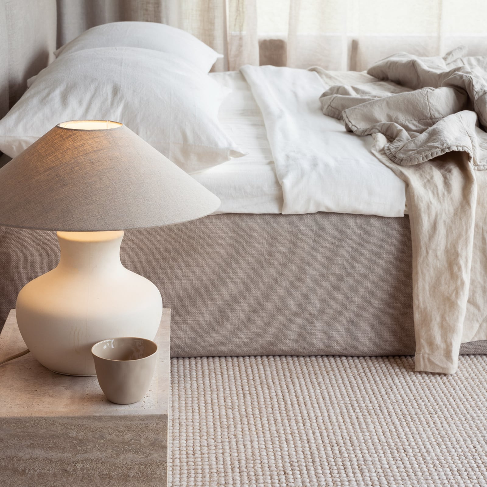 Basic Flat 42 Schirm Natural - Watt & Veke
