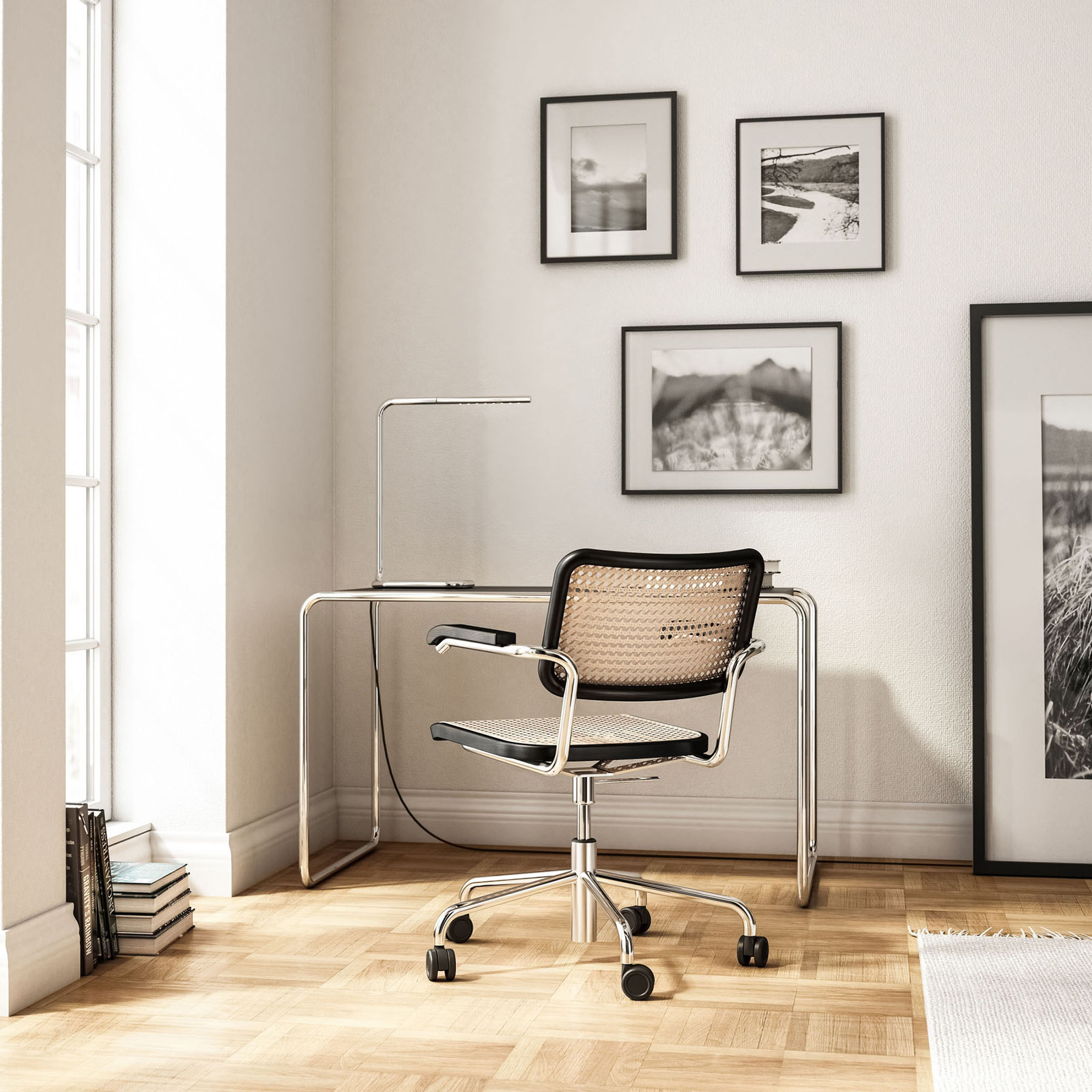 TECNOLUMEN LUM LED-Tischleuchte mit Dimmer