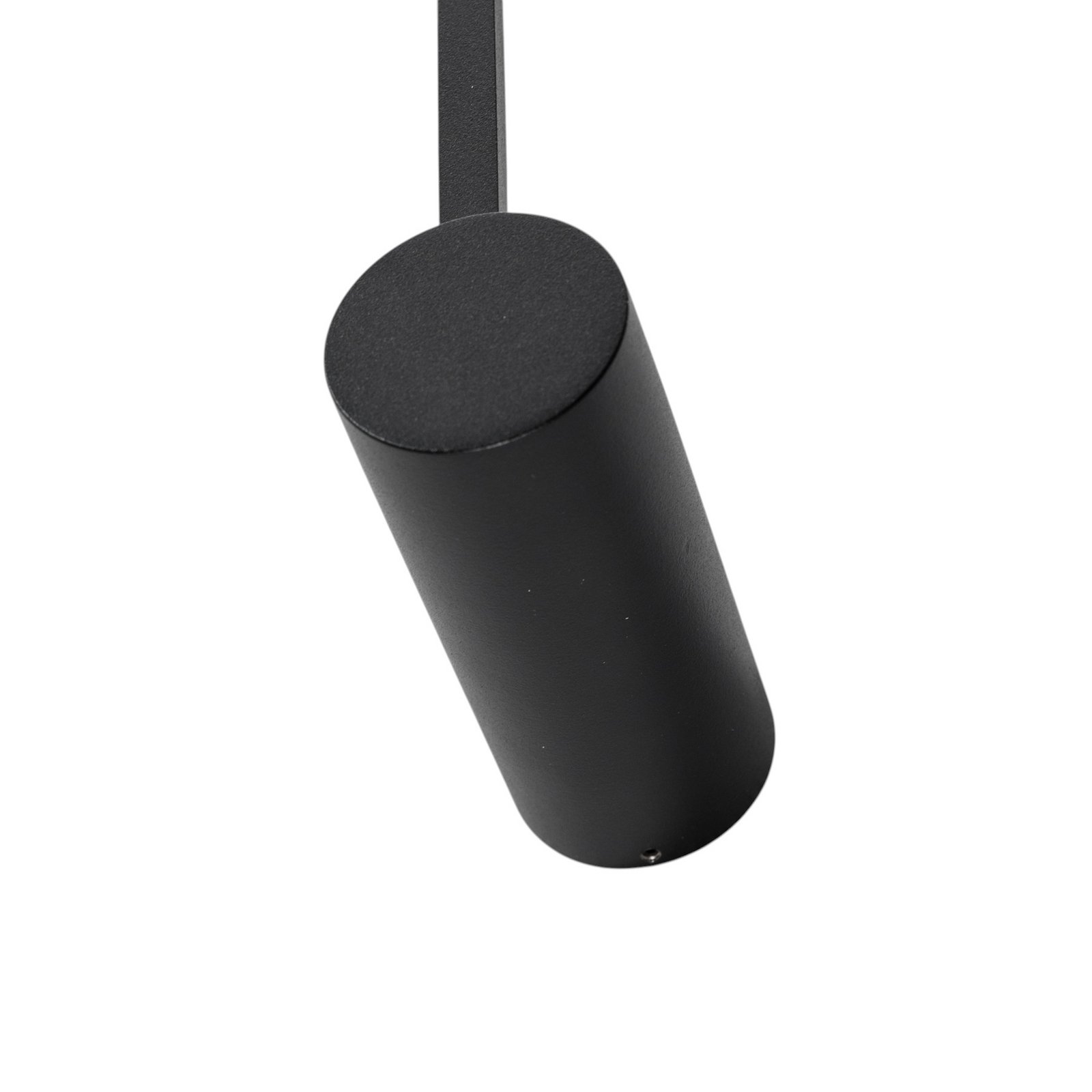 LED-vägglampa Arm M, 65 cm hög, svart, metall