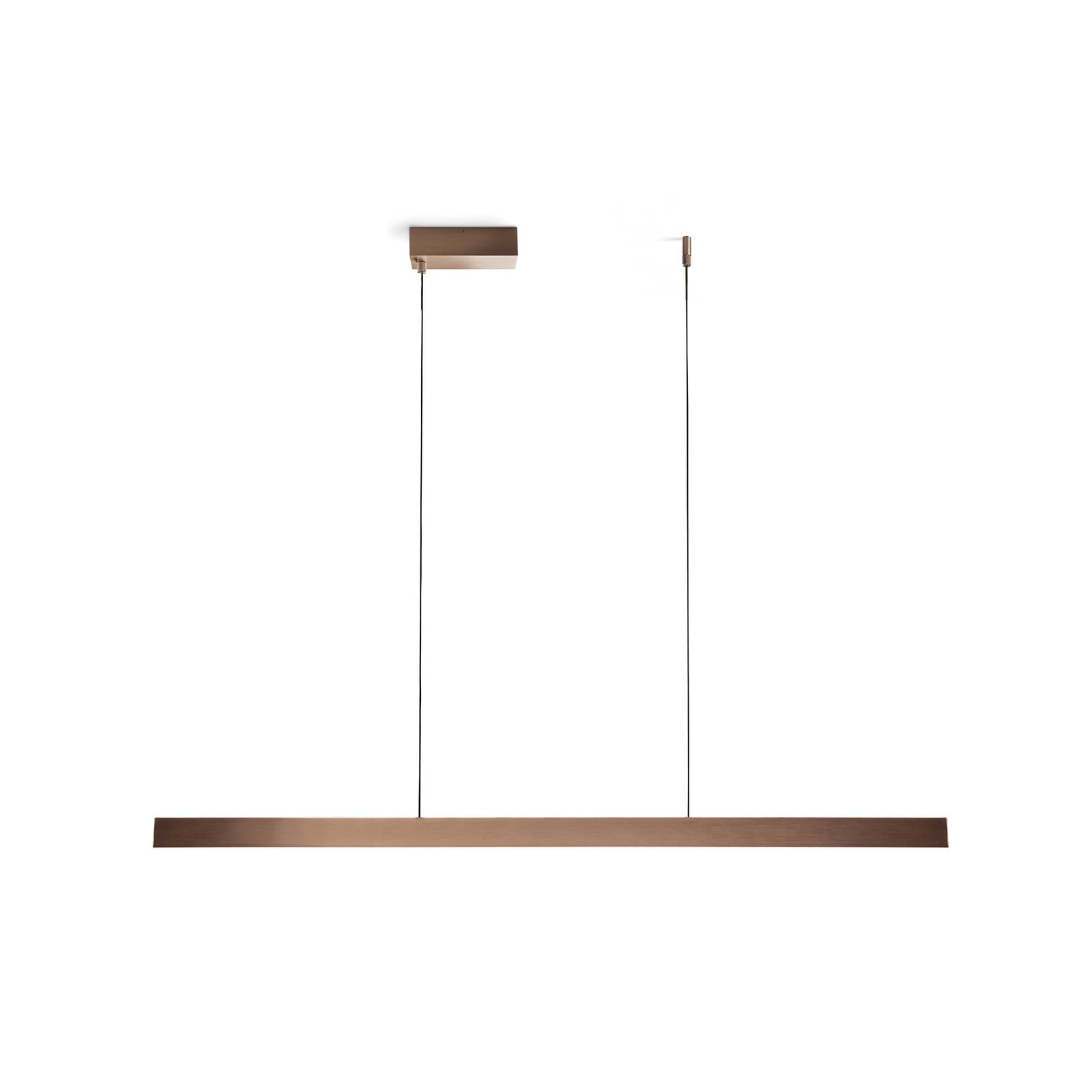 Edge Linear S1500 LED-Hängelampe rosegold, CCT - Light-Point