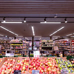 LED-skenstrålare Lucea 3-fas 15W svart