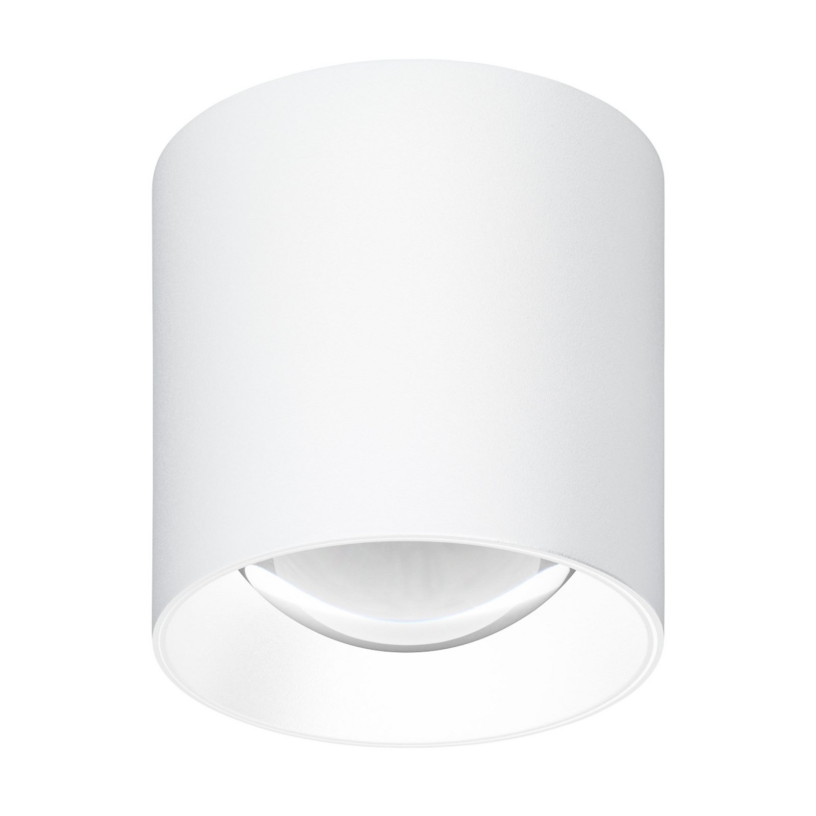 LED venkovní stropní svítidlo 5174, bílé, 9 cm, kov, IP54, CCT