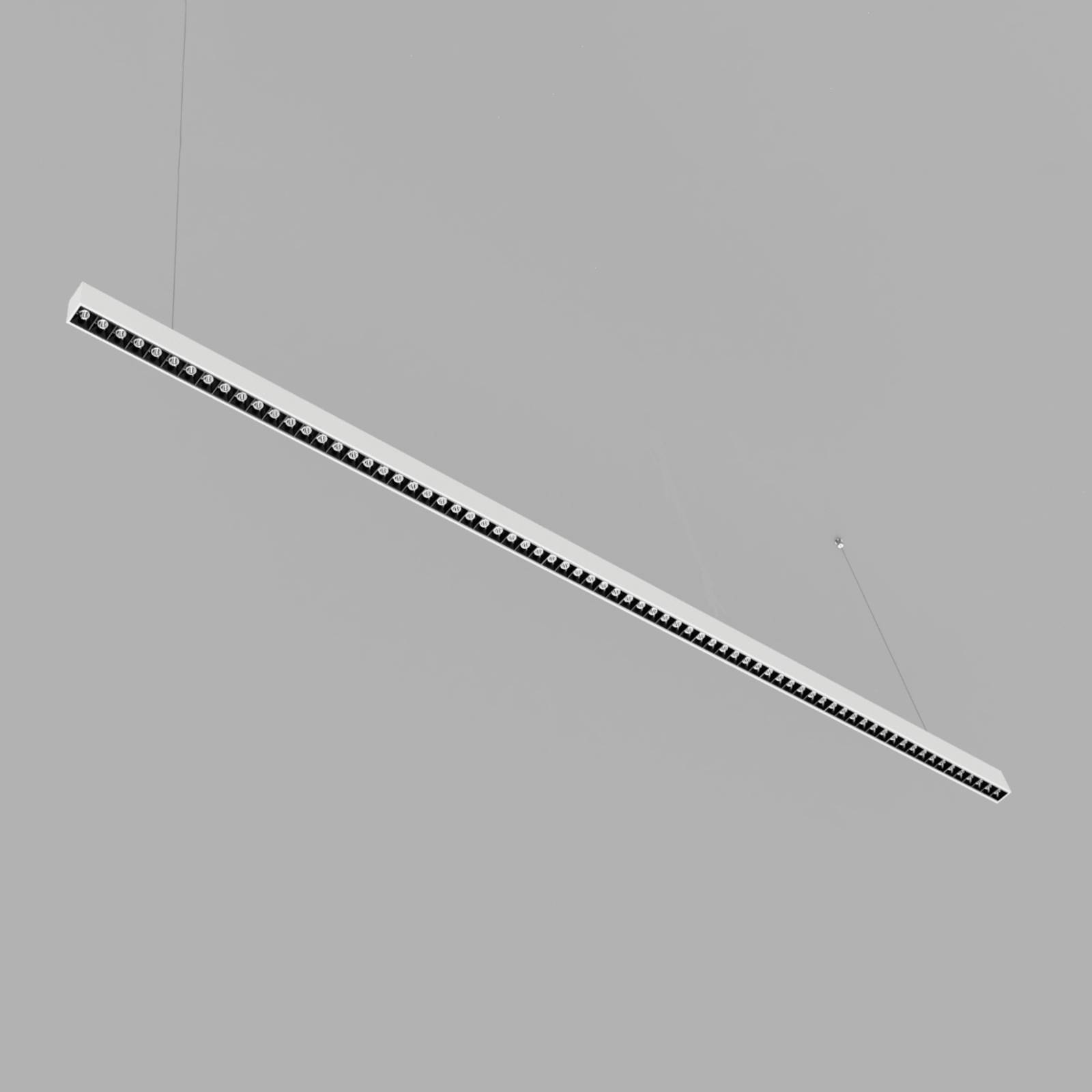 LI-EX Office LED-pendellampe fjernbet. 190cm hvid