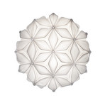 Lámpara de techo C'EST LA VIE, blanca, Ø 34 cm, 2 luces, E14