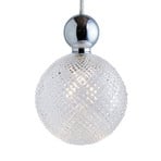 EBB & FLOW Uva L Balls suspendues argent clair mini check