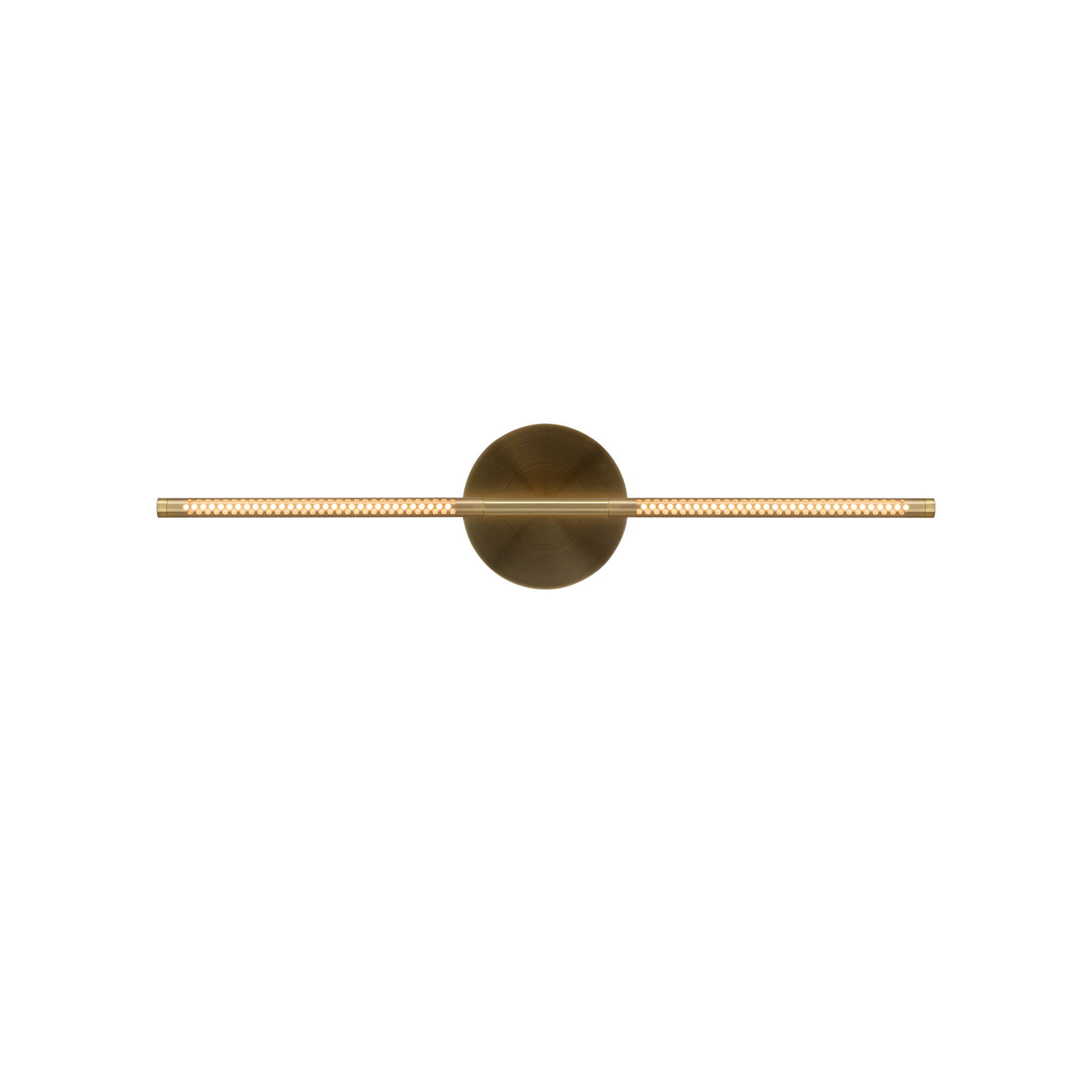 UMAGE LED wall light Omni, brass, length 74 cm