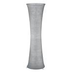 Atmosferska tekstilna podna lampa Gravis u sivoj boji