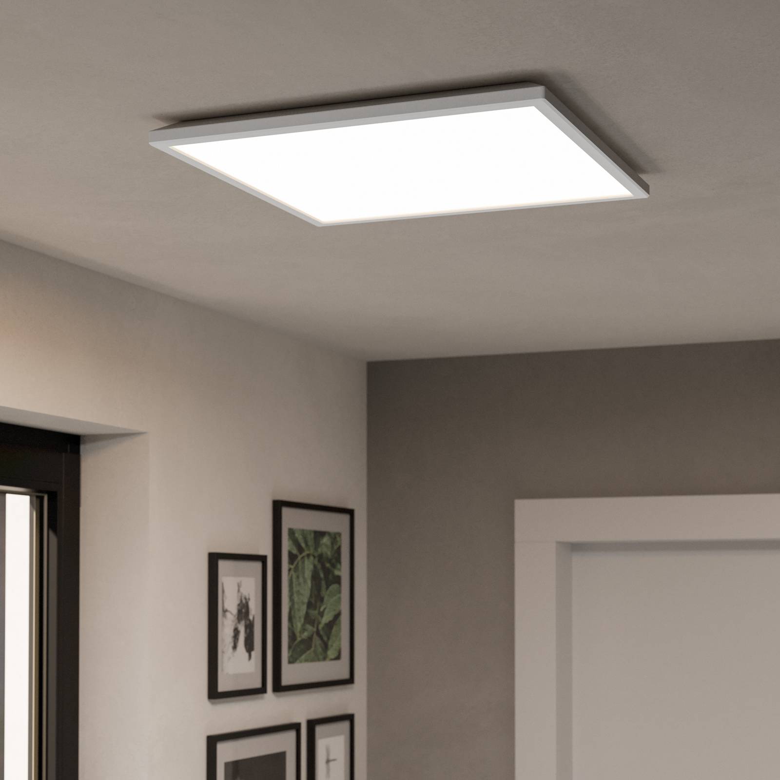  Eglo Connect Eglo Connect Led-deckenlampe Rovito-z, Weiß, 50 X 50 Cm 
