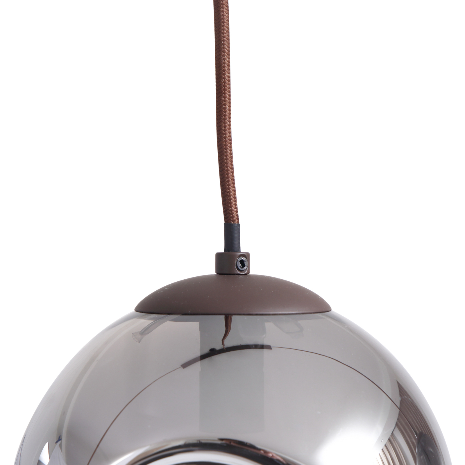 Lindby Valentina κρεμαστό φωτιστικό γυαλί, γραμμικό, 3fl.