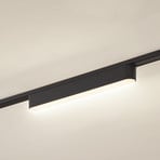 Lindby LED-Leiste 48 V Lumaro,schwarz,10W,Kunststoff,dimmbar