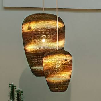 Think Paper Baggy 440 lampada sospensione, cartone