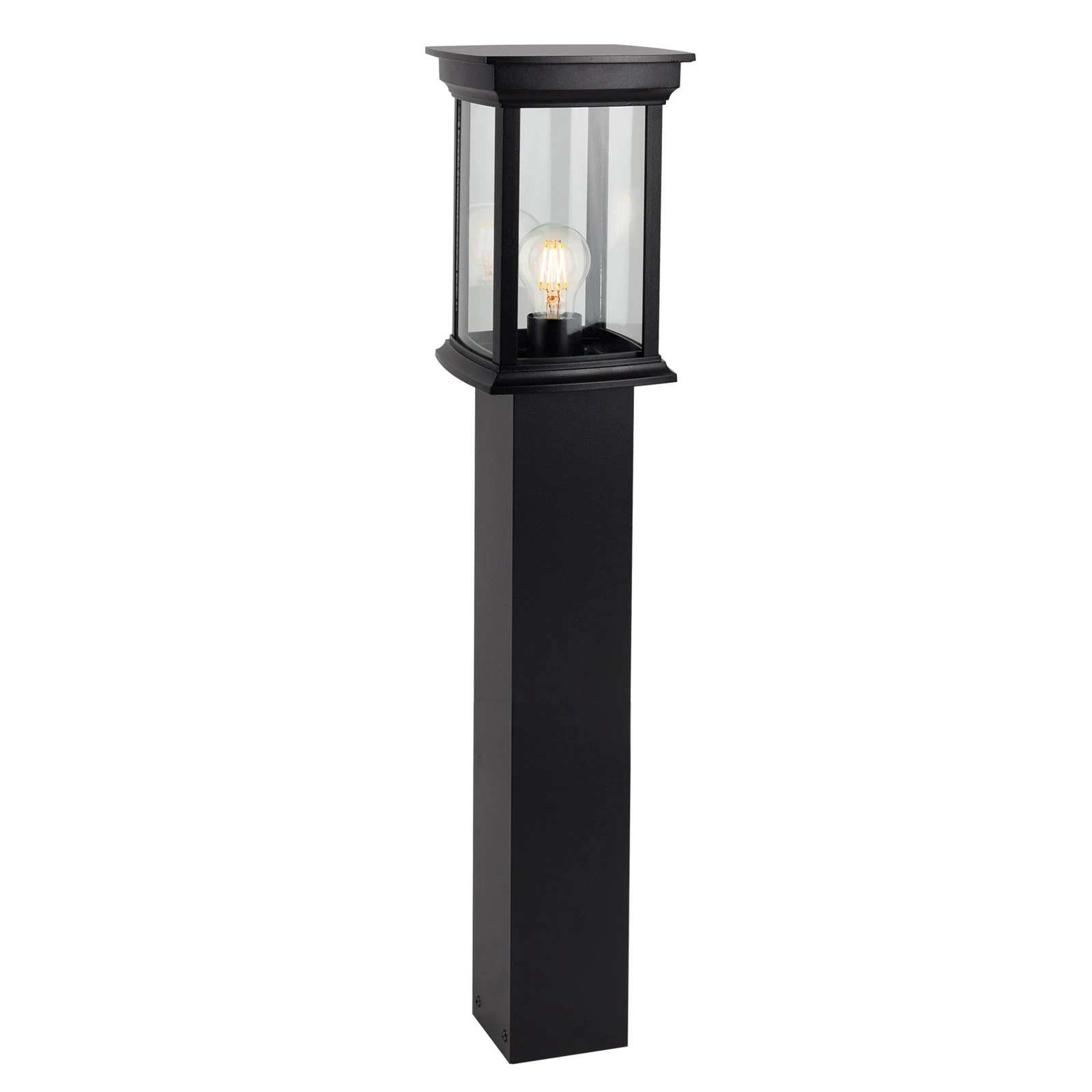 Carlton path light in black