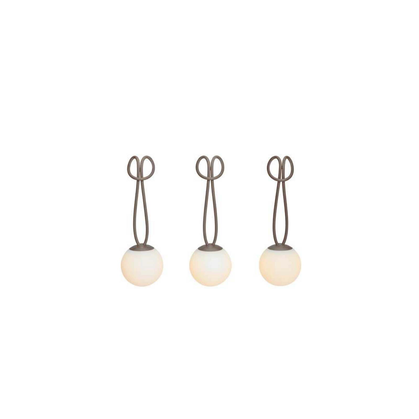 Bolleke Portable Suspension Mini Set (3pcs.) IP55 Taupe - Fatboy®