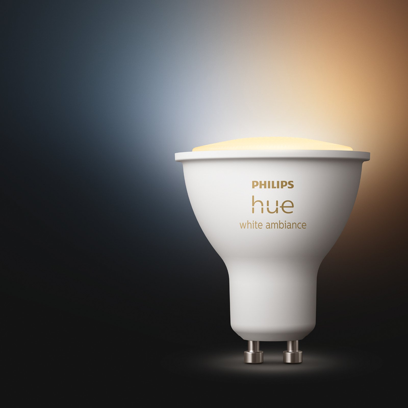 Philips Hue White Ambiance 4,3 W GU10 bombilla LED