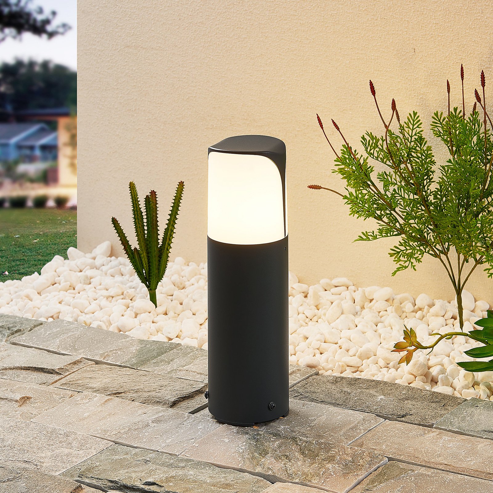Paikea Garten Leuchte H30 Anthracite - Lucande
