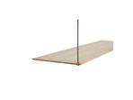 Stedge Add-on Shelf L80 Matt White Oak - Woud