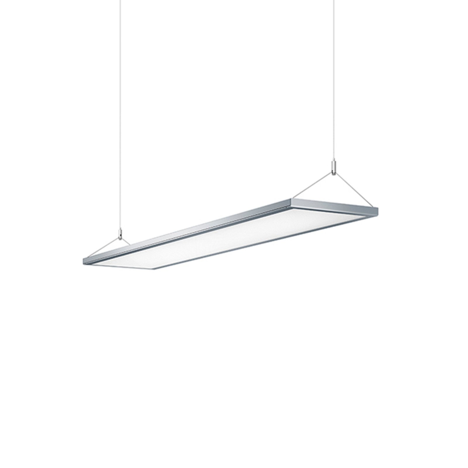 IDOO LED hanging light for offices 49 W, silver