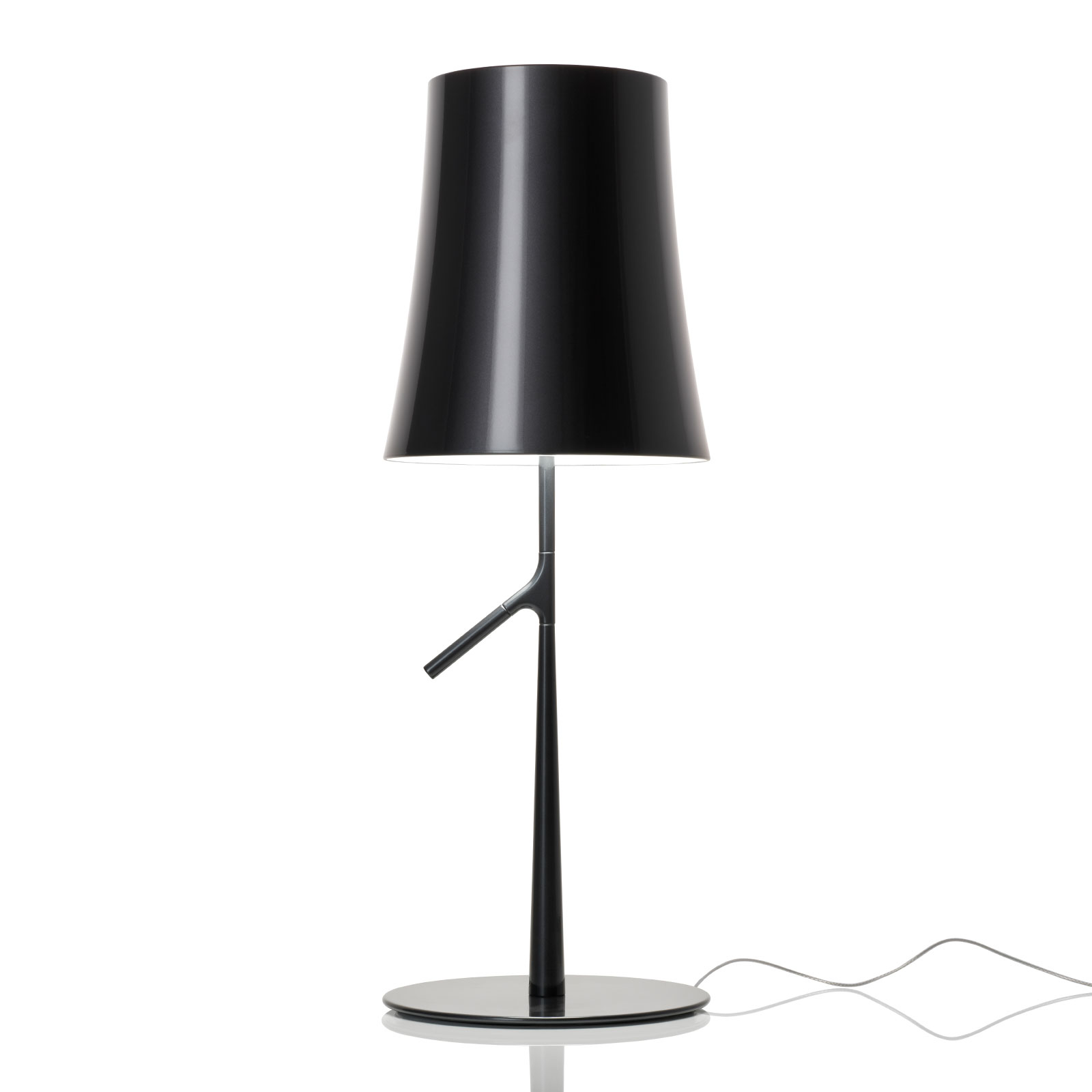 Foscarini Birdie grande LED table lamp, graphite