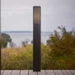 Osvětlení cesty Sidara 95 Seaside, černé, hliník, IP44, E27