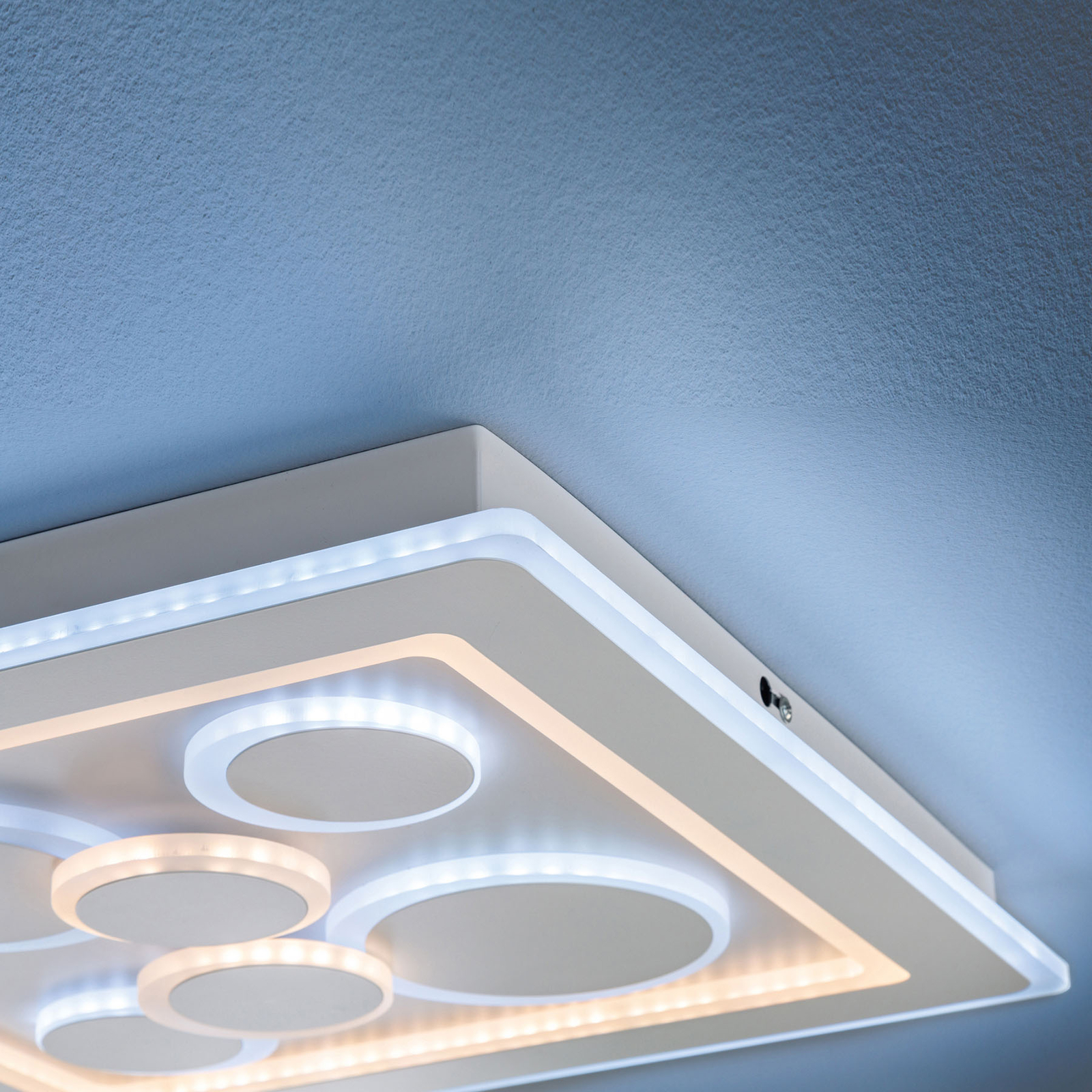 Stropní svítidlo Ratio LED, stmívatelné, šest okruhů