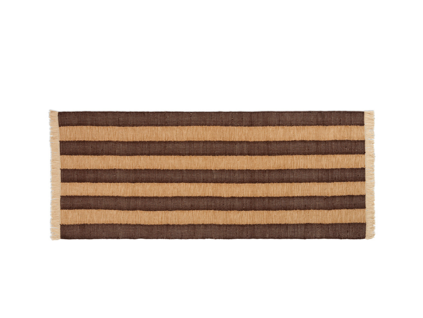 Ives Runner 80x200 Tan/Chocolate - Ferm Living