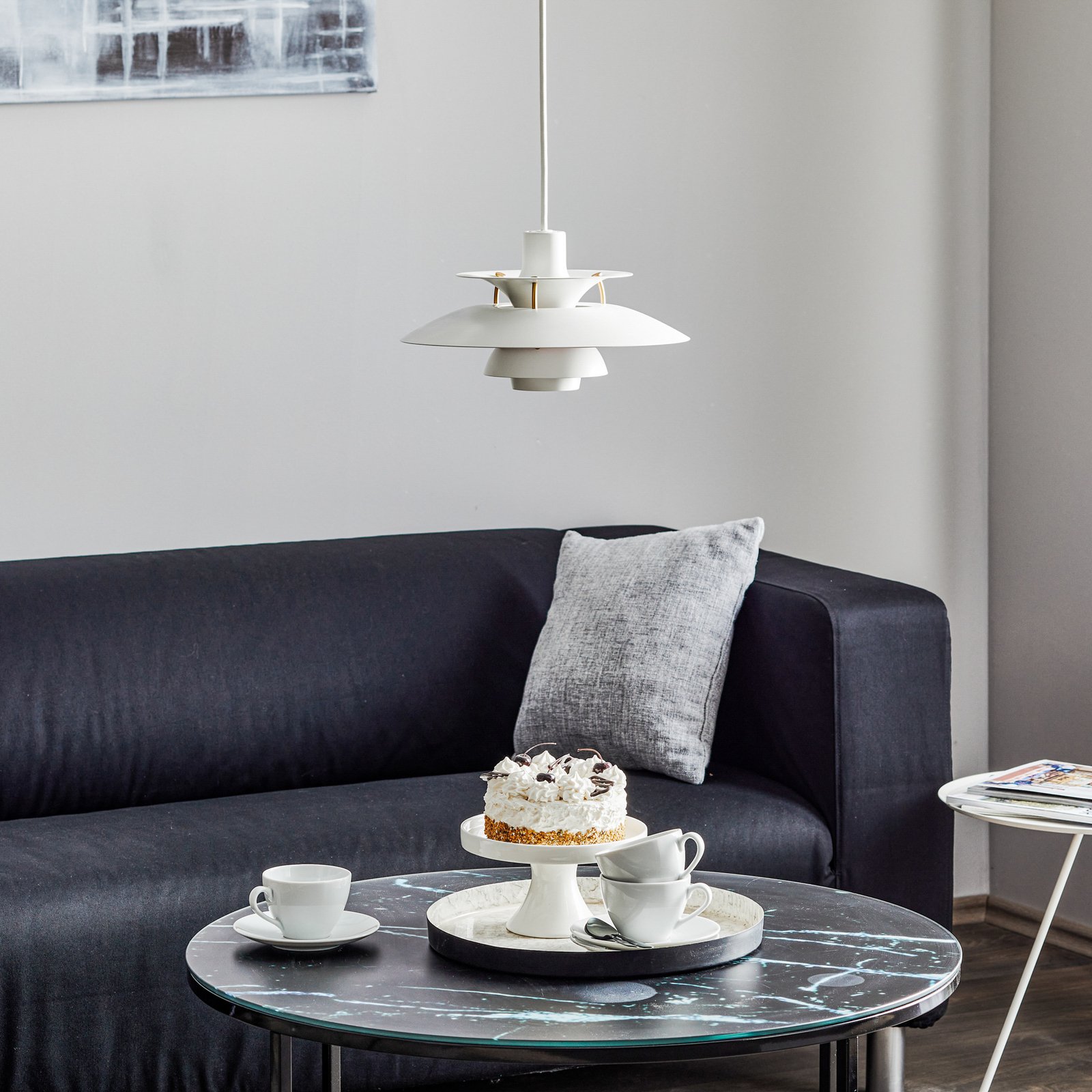 PH 5 Mini Suspension Modern White - Louis Poulsen