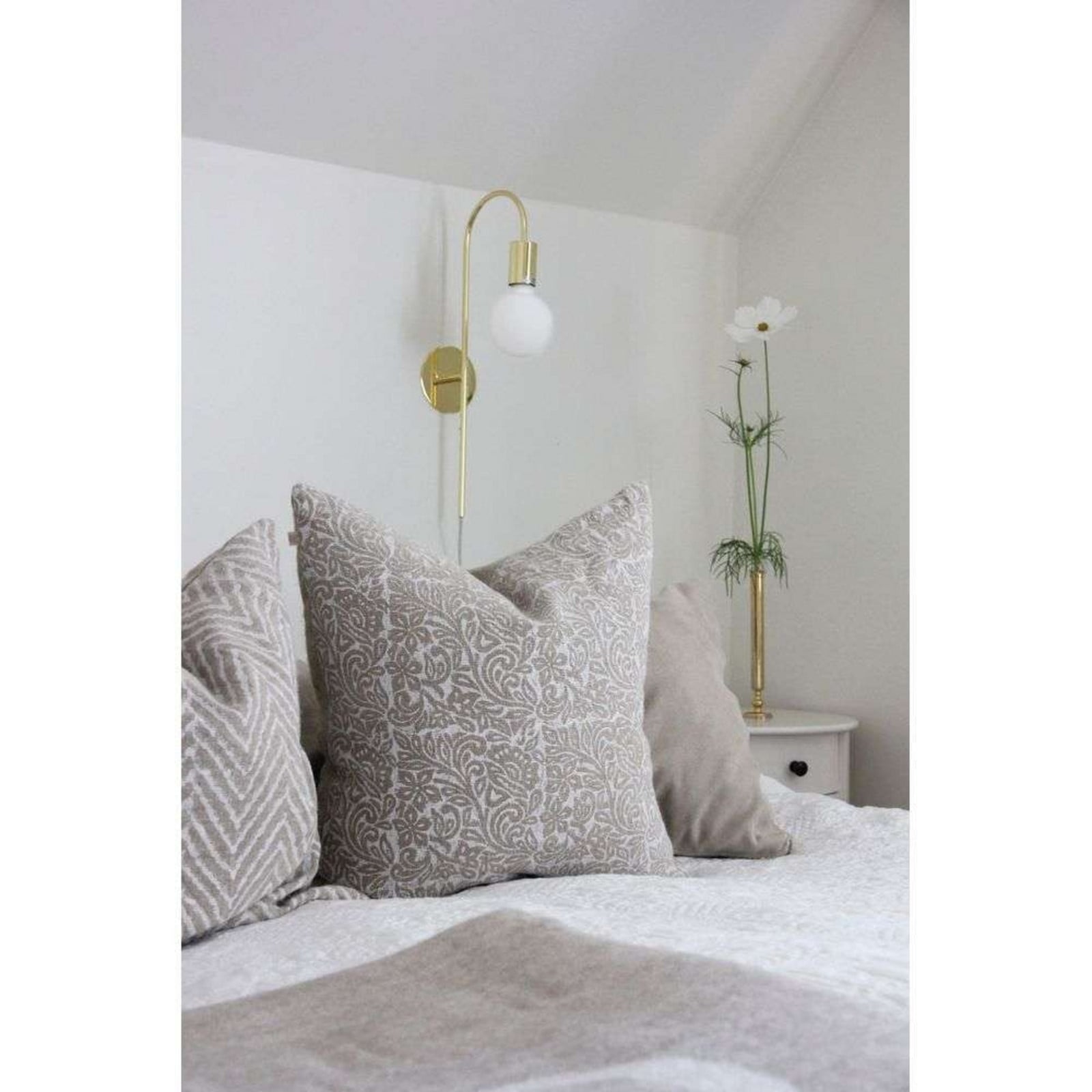 Grace Wandleuchte Brass Globen Lighting - Metall