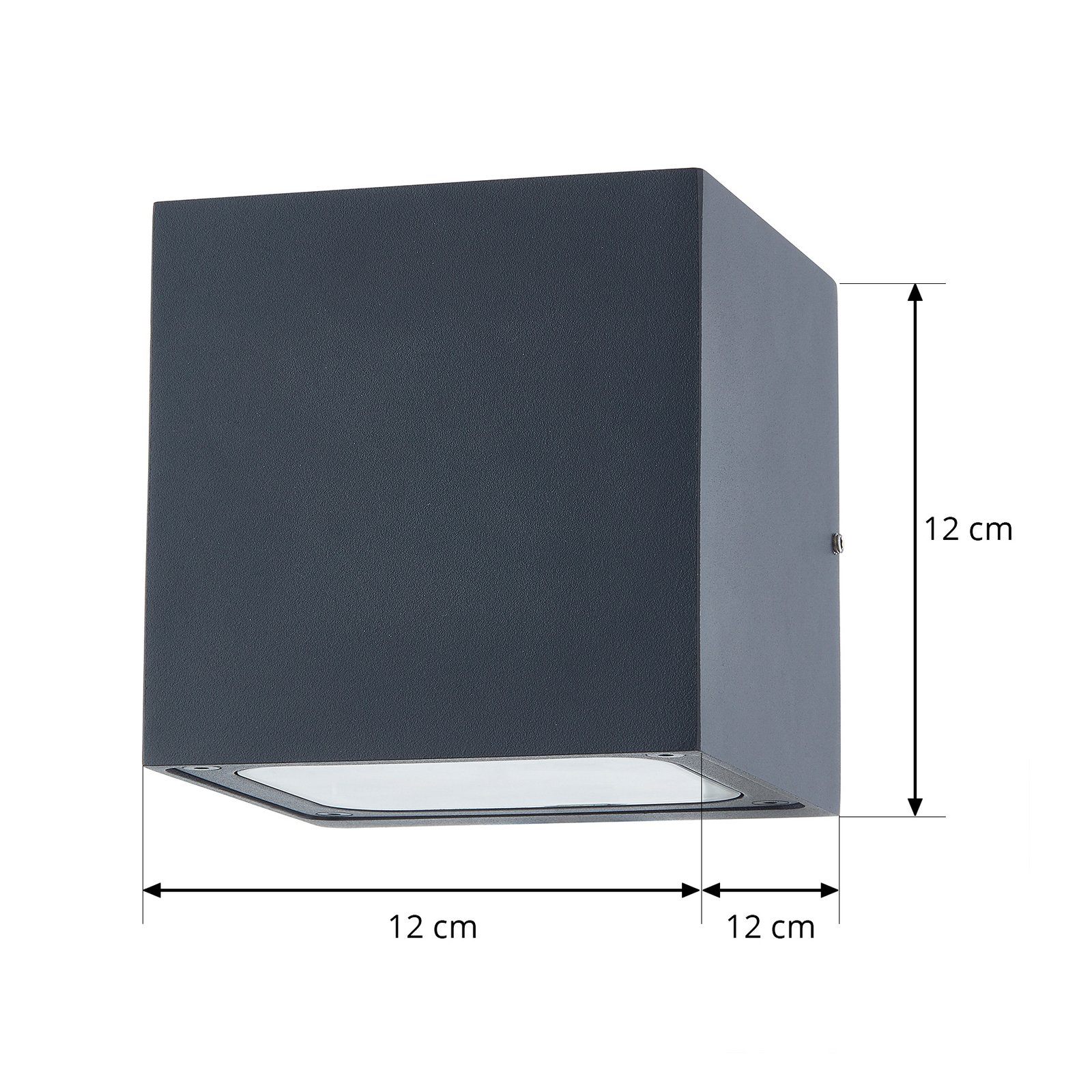 Merjem Big Up/Down Außenwandleuchte IP54 Dak Grey - Lucande