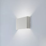 Haga wall light, dark grey, metal, 25 cm wide, G9