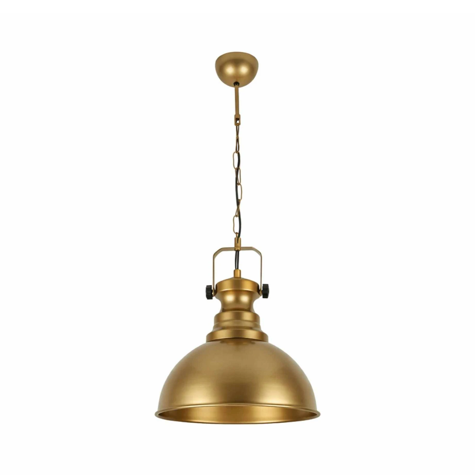 Lampada a sospensione Kure, color oro, Ø 31 cm, metallo, E27