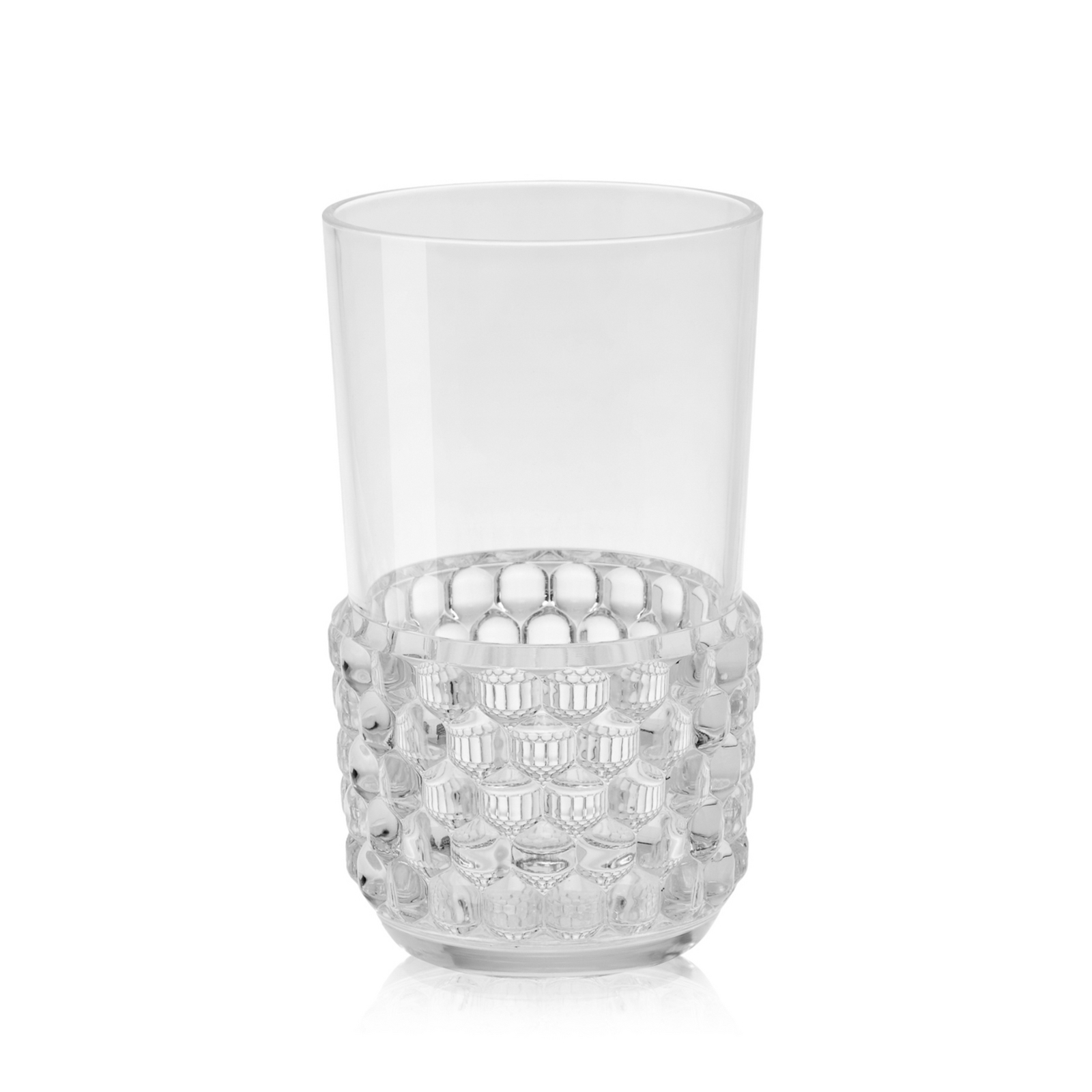 Verre Jellies Family, hauteur 15 cm, transparent - Kartell