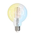 LUUMR Smart LED-Leuchtmittel klar E27 G95 7W Tuya WLAN CCT