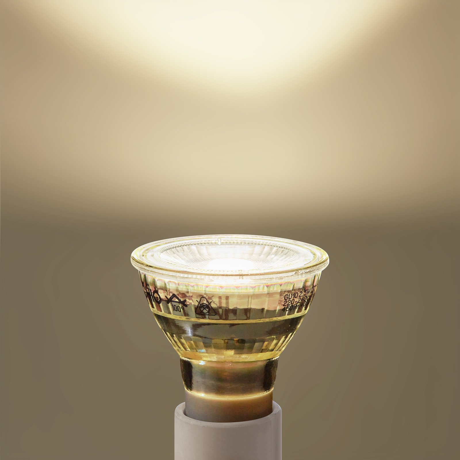 Arcchio LED-Leuchtmittel GU10 PAR16 2,5W klar 4.000 K 450 lm
