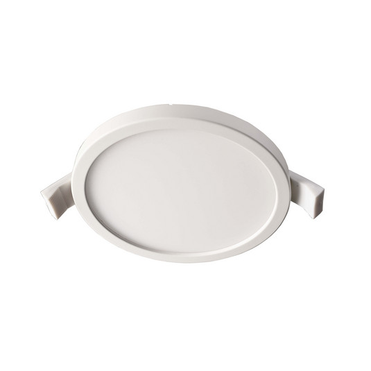 LED-Deckeneinbauleuchte Alya weiß Ø 12cm 2.700K