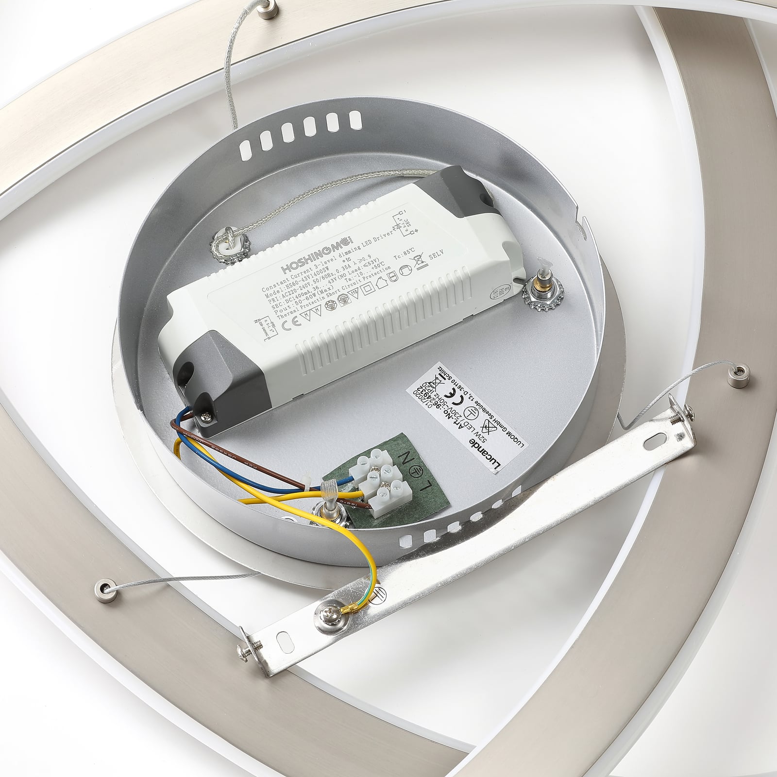 UDGÅET - Shona LED Visilica Satin nikal - Lucande